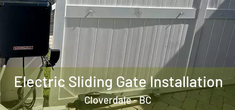  Electric Sliding Gate Installation Cloverdale - BC